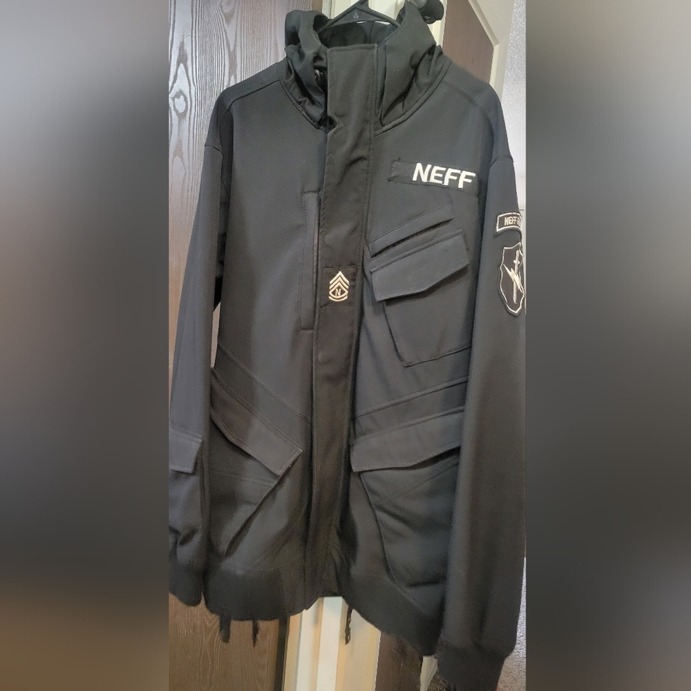 Neff Black Men's Snowboard/Ski Jacket